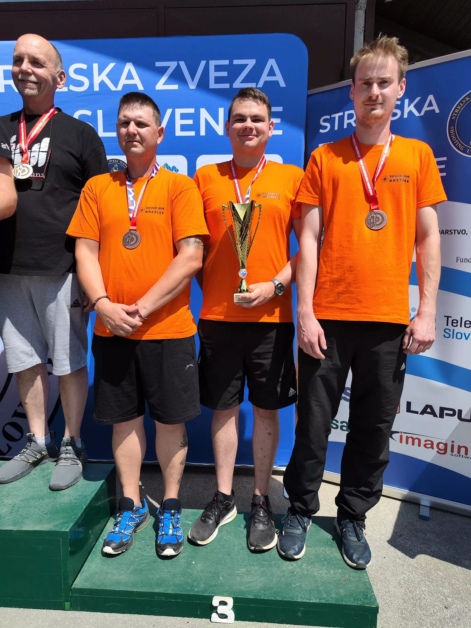 Tri odličja za naše strelce na 33. DP MK pištola 25m!