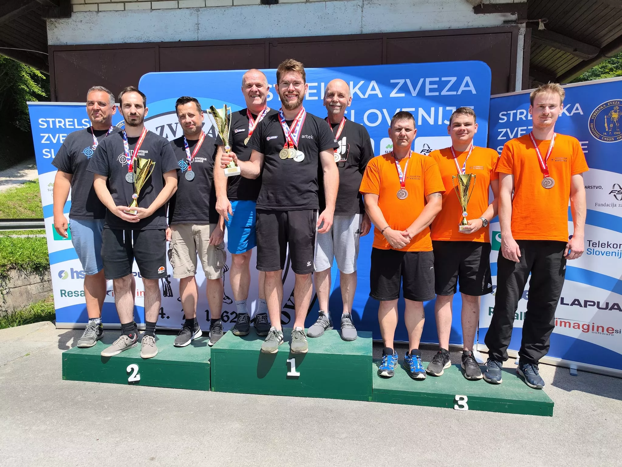 Tri odličja za naše strelce na 33. DP MK pištola 25m!