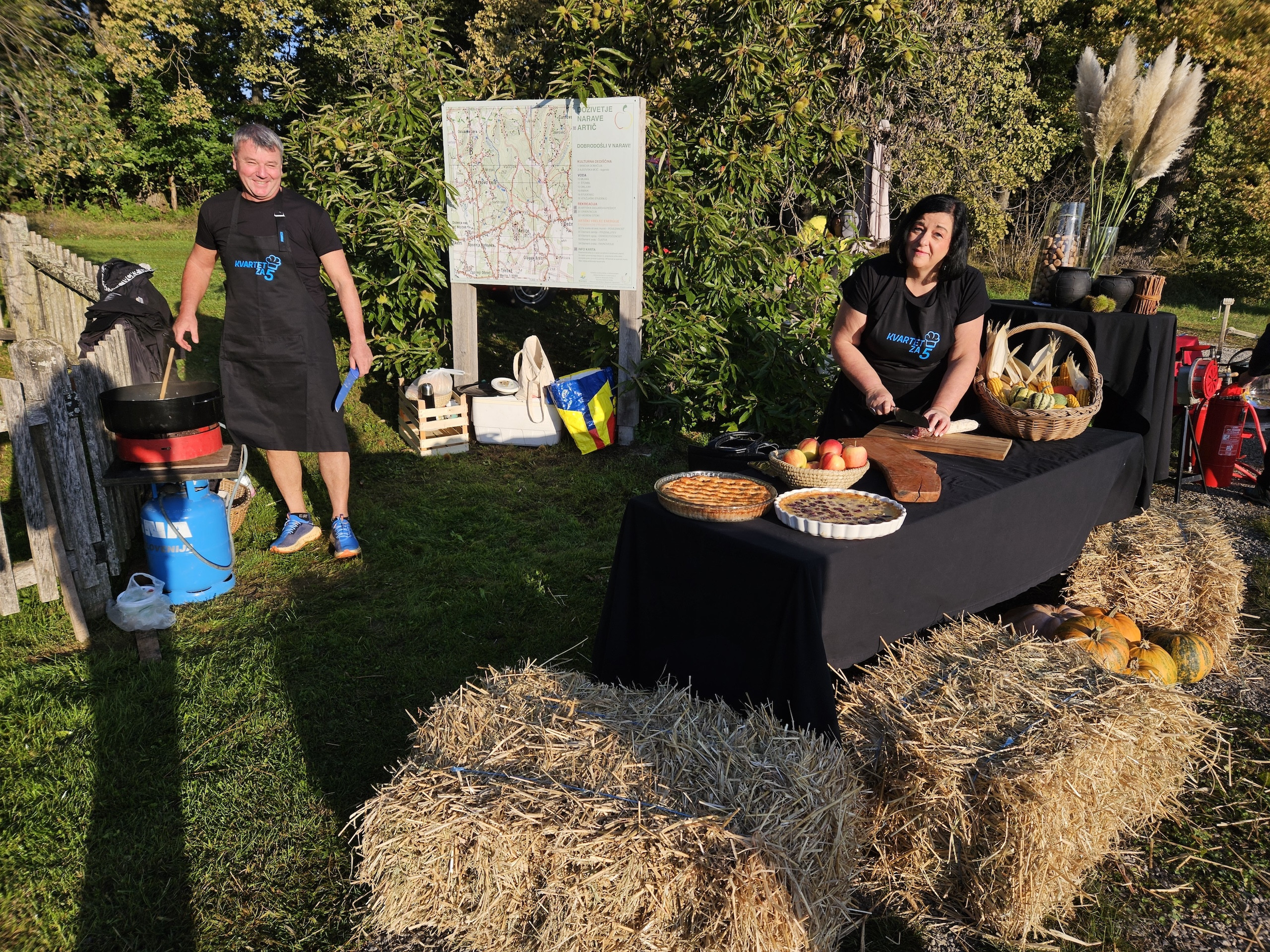 Artiški dnevi 2024 - Ekipa gasilcev in kvartet za 5