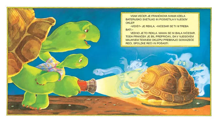 Franček se boji teme