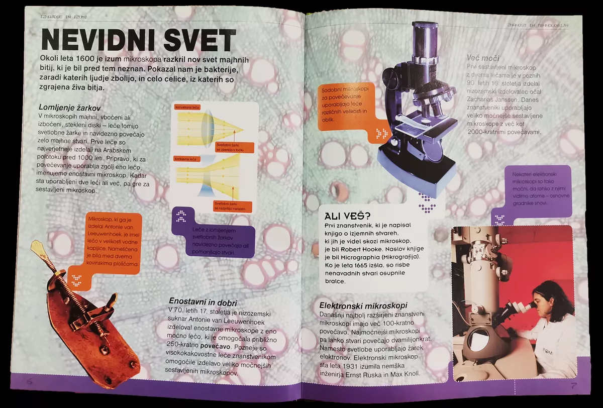 Iznajdbe in izumi - znanost in tehnologija