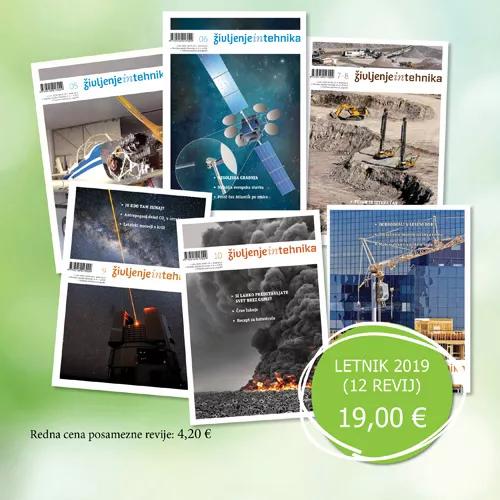 Komplet revij Življenje in tehnika-letnik 2019