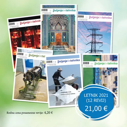 Komplet revij Življenje in tehnika-letnik 2021