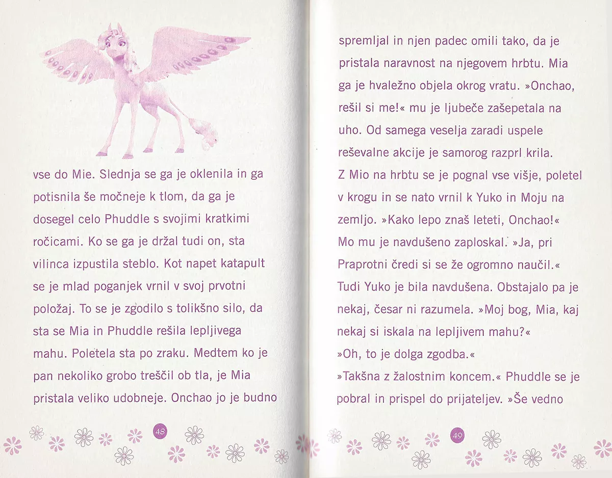 Mia in jaz - Samorogov žrebiček