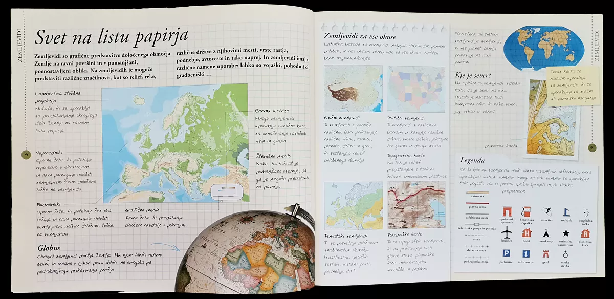 Orientacija in zemljevidi