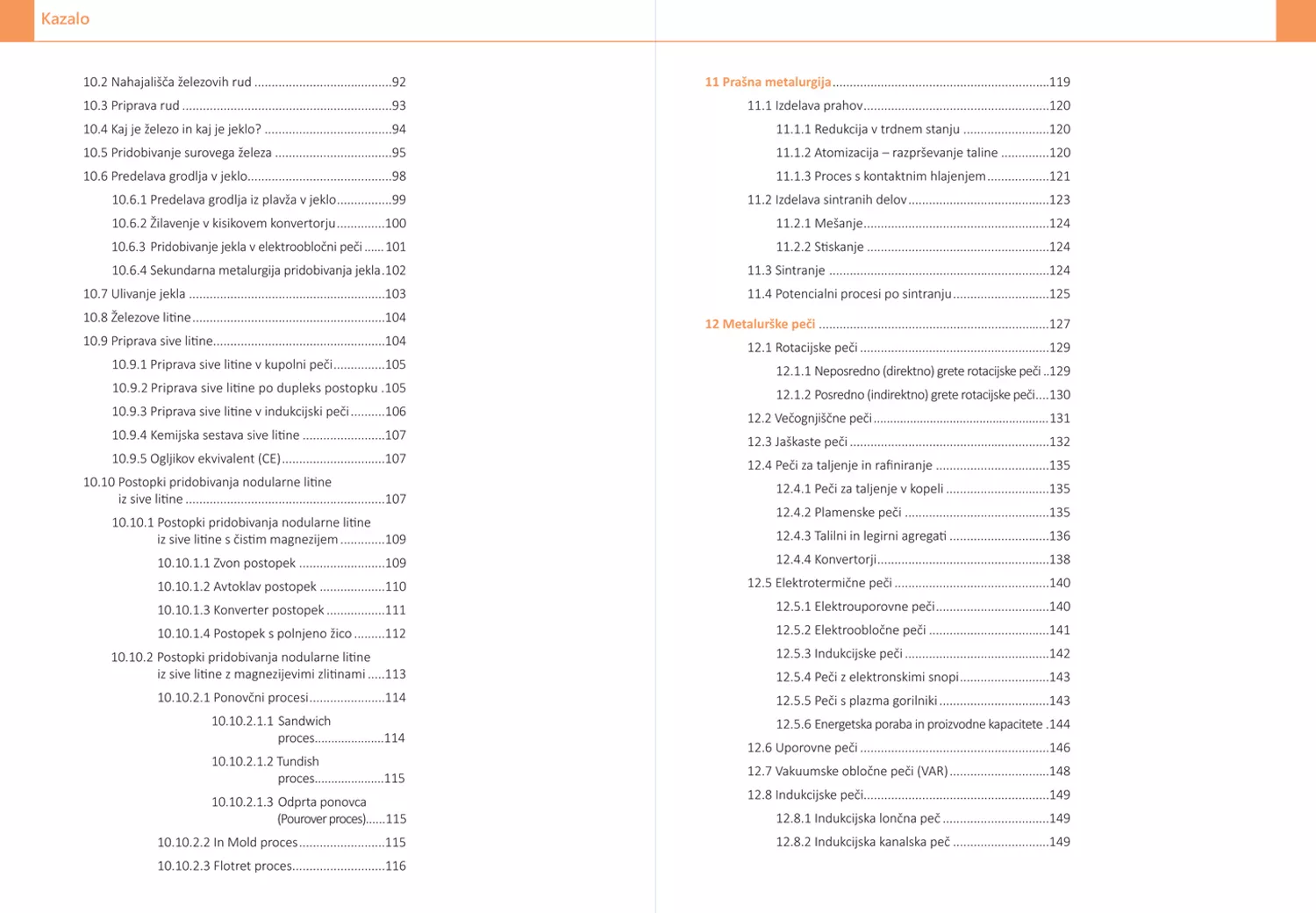 Procesi in naprave v metalurgiji