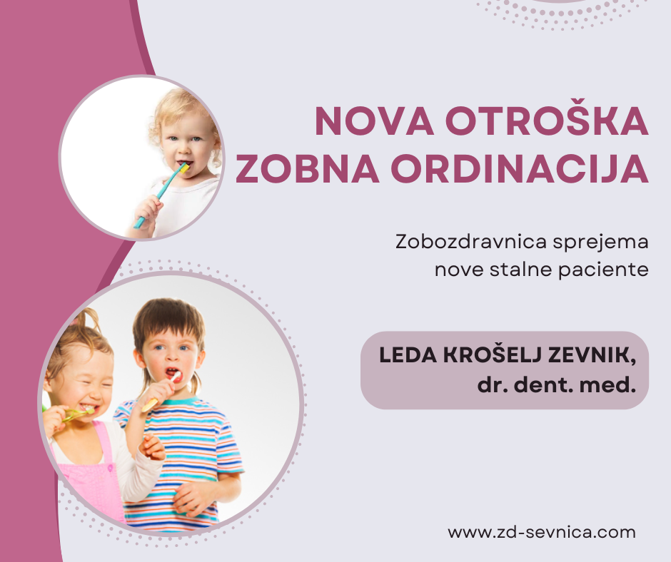 Možen vpis k osebni zobozdravnici Klari Dim, dr. dent. med.