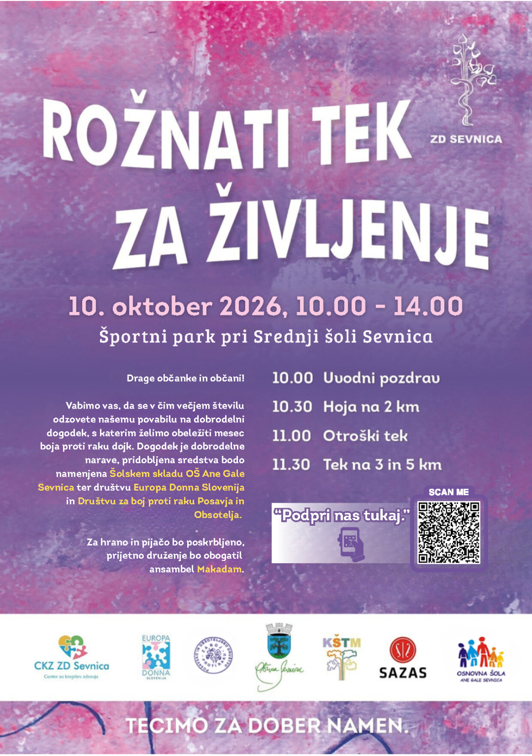 Prijavnica na Rožnati tek 2025