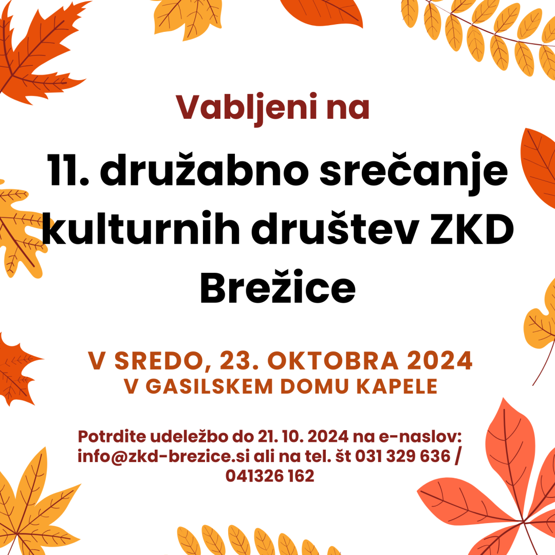 11. družabno srečanje kulturnih društev