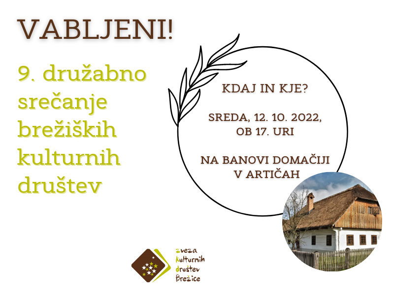 9. družabno srečanje brežiških kulturnih društev