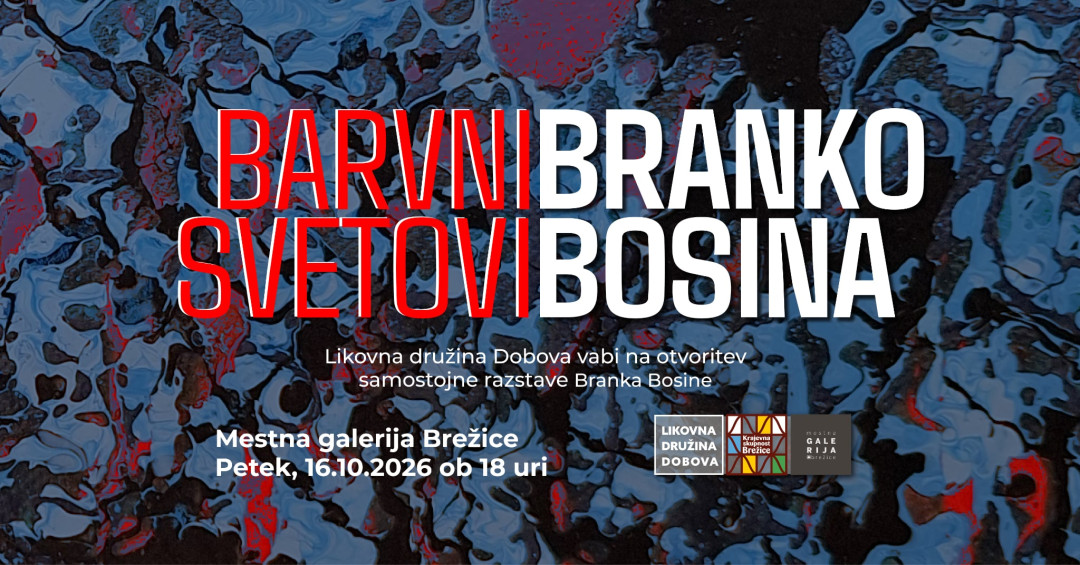 Barvni svetovi - Samostojna razstava Branka Bosine