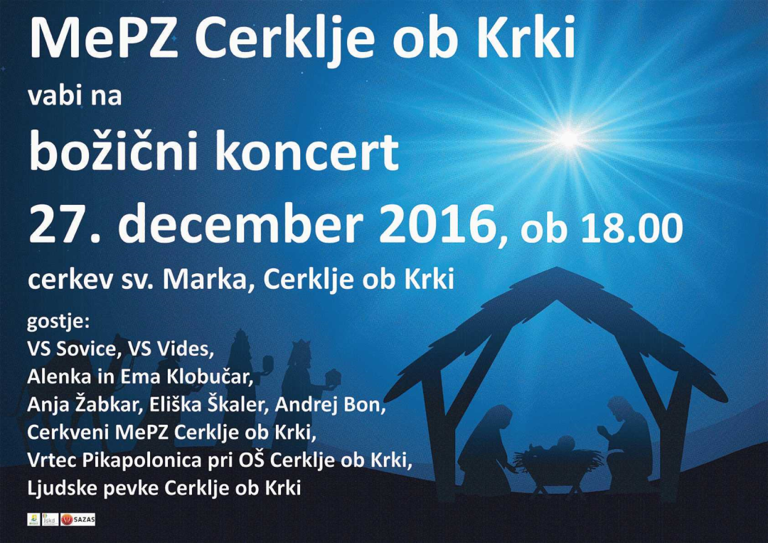 Božični koncert Cerkljah ob Krki