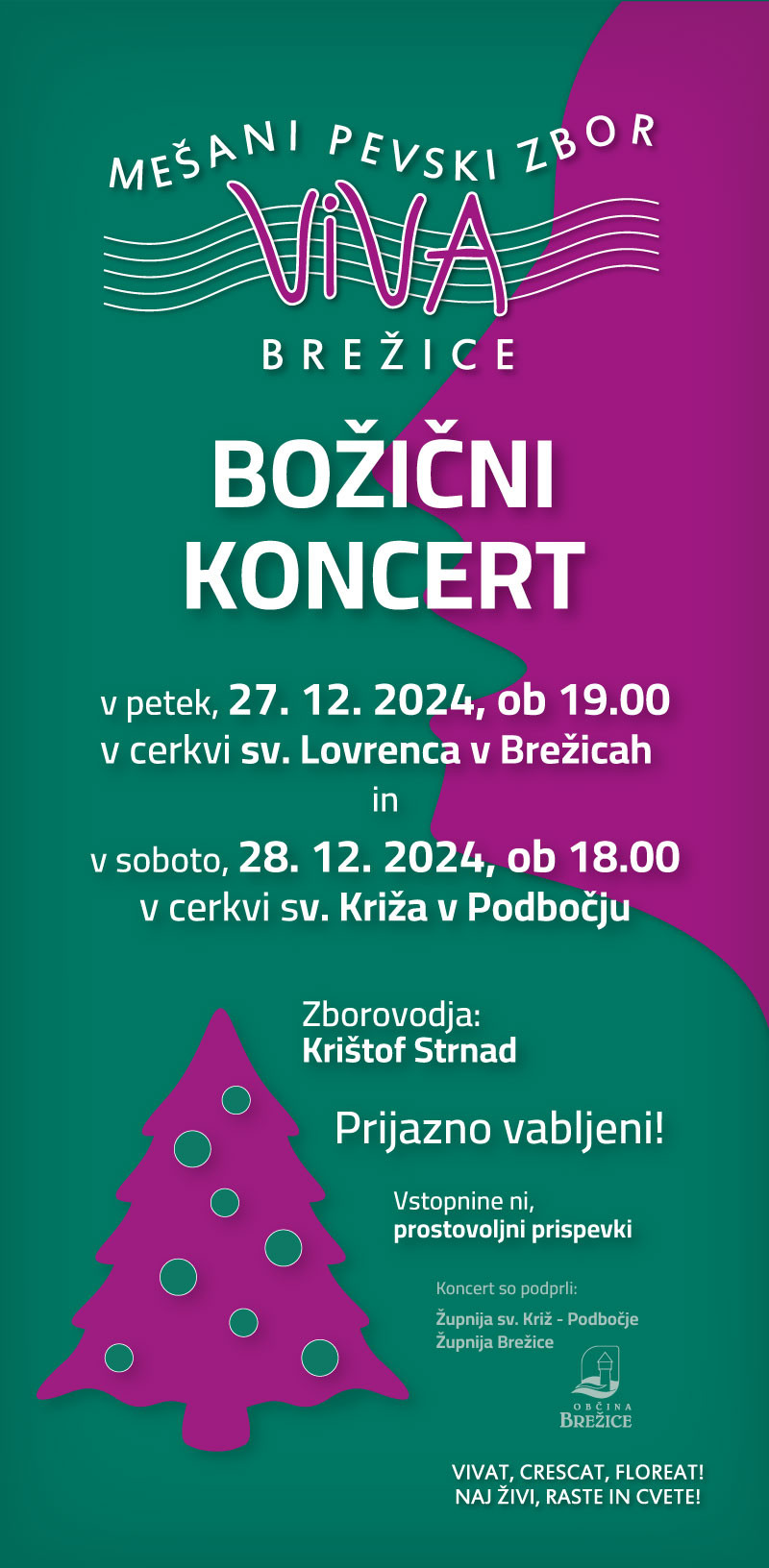 Božični koncert MePZ Viva Brežice
