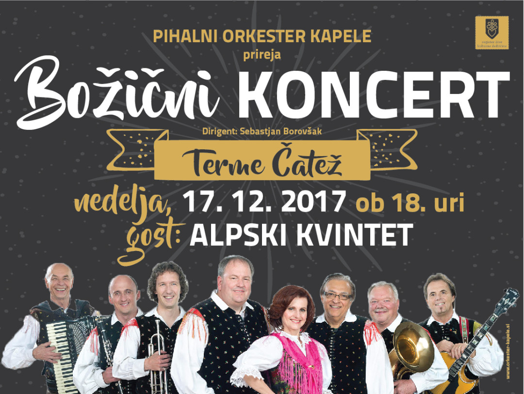 Božični koncert Pihalnega orkestra Kapele