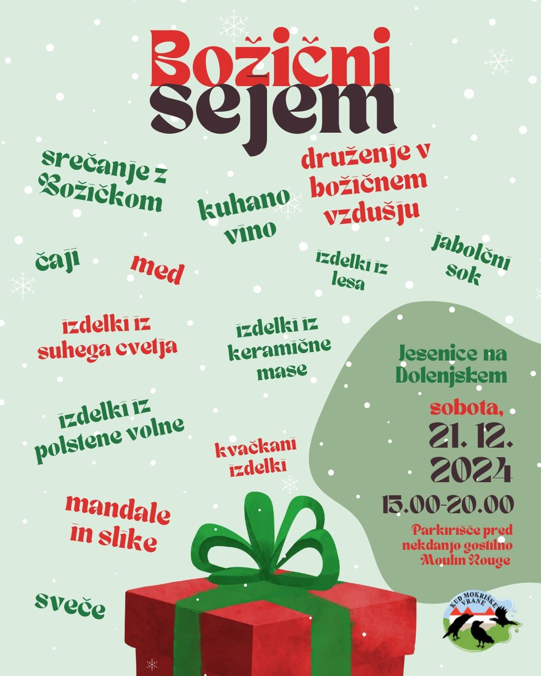 Božični sejem Mokriških vran