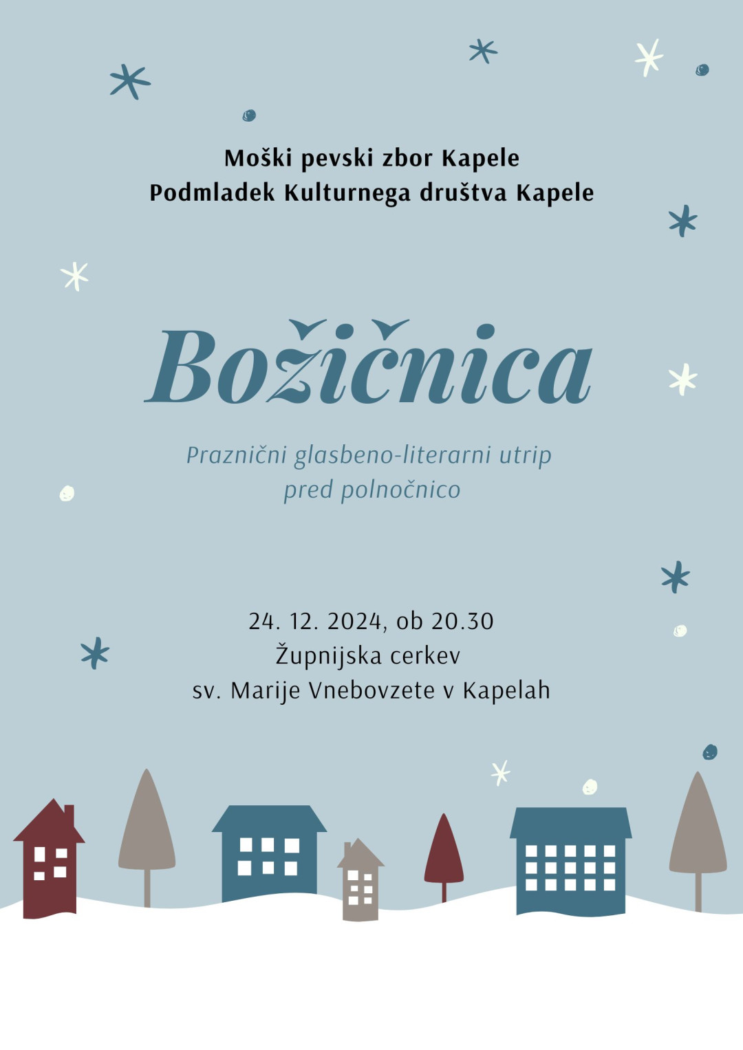 Božičnica - glasbeno-literarni utrip pred polnočnico