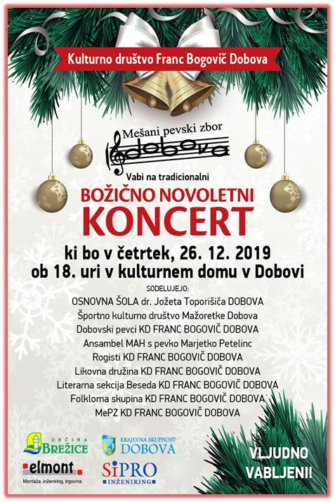 Božično novoletni koncert v Dobovi