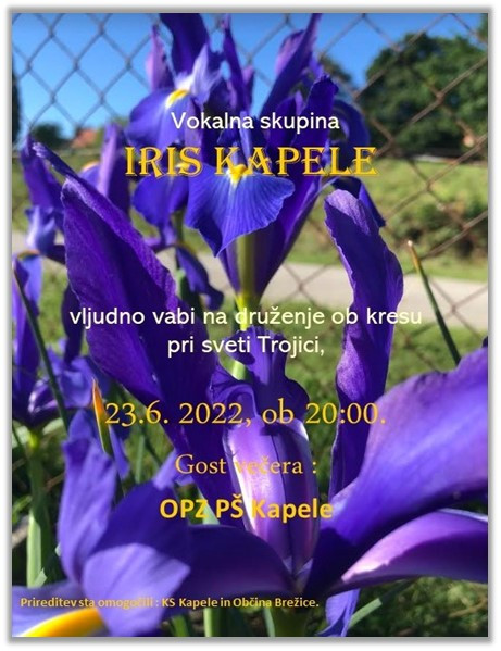 Druženje ob kresu pri Sv. Trojici