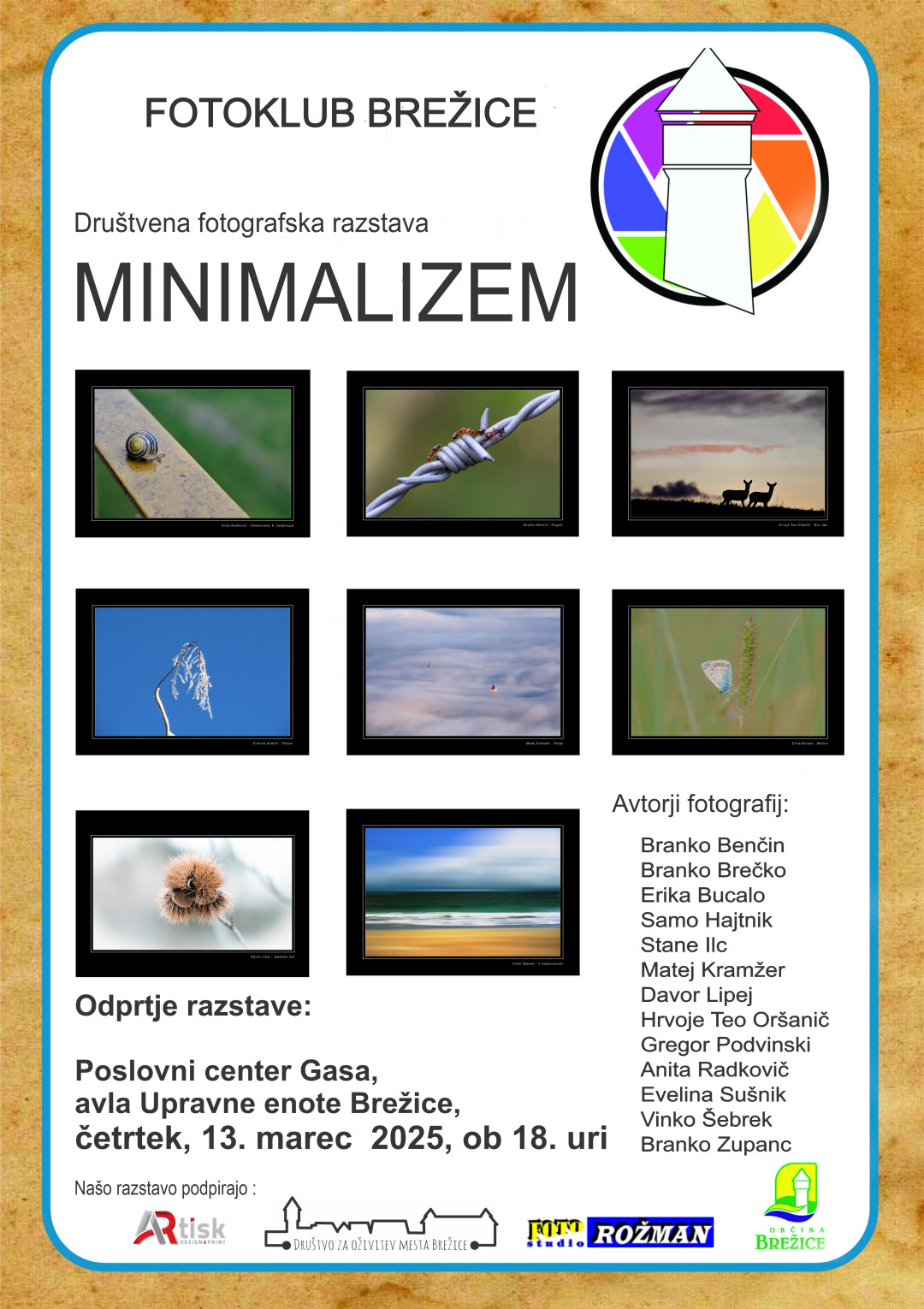 Fotoklub_Plakat Minimalizem 2025