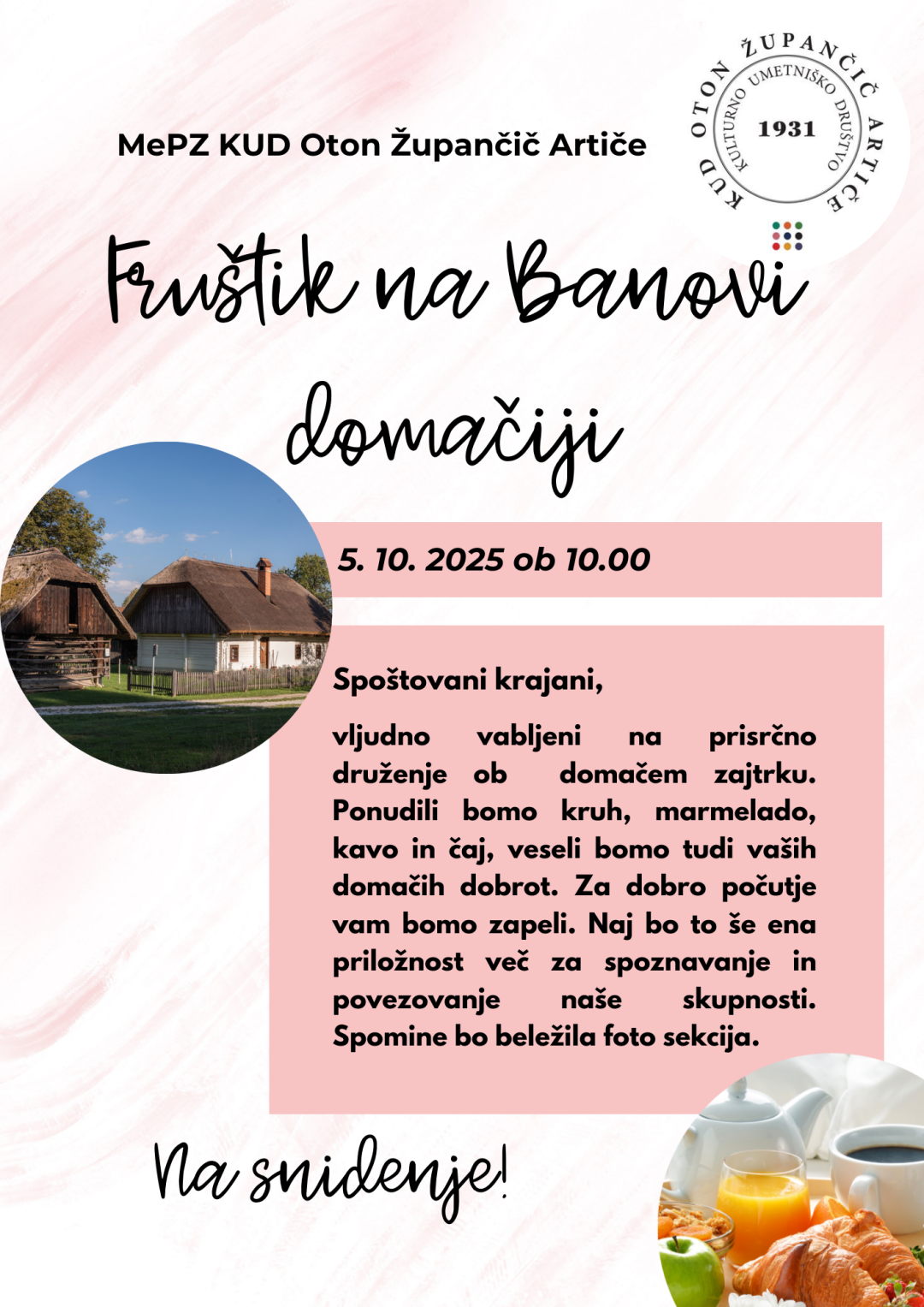 Fruštik na Banovi domačiji