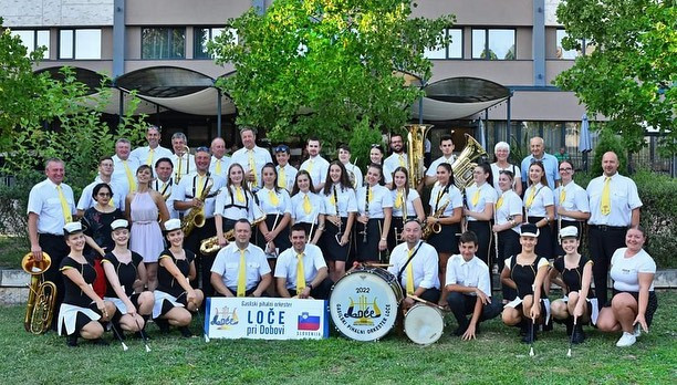 Gasilski pihalni orkester Loče na državnem tekmovanju