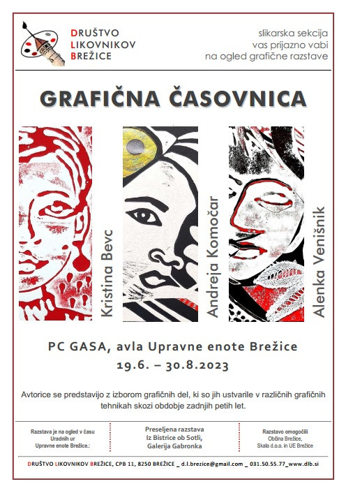 Grafična časovnica - razstava