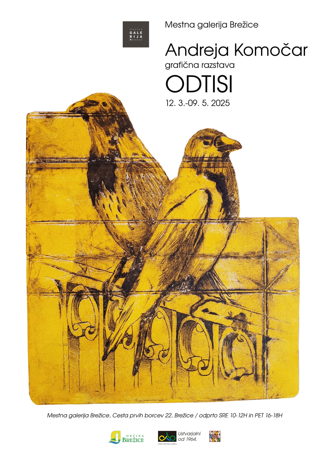 Grafična razstava Odtisi Andreje Komočar