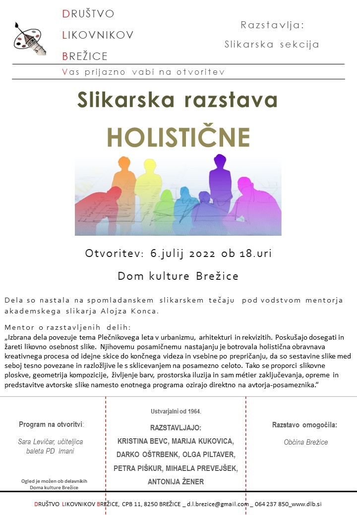 Holistične - slikarska razstava