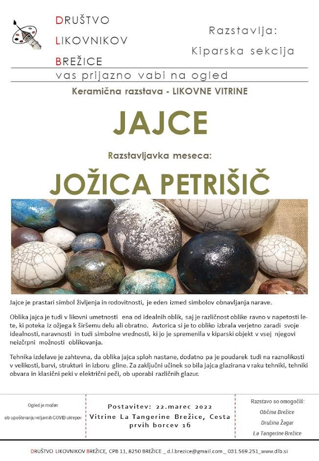 Jajce - keramična razstava