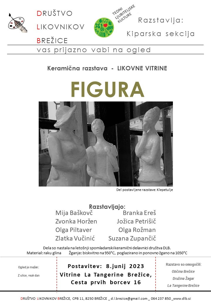 Keramična razstava Figure