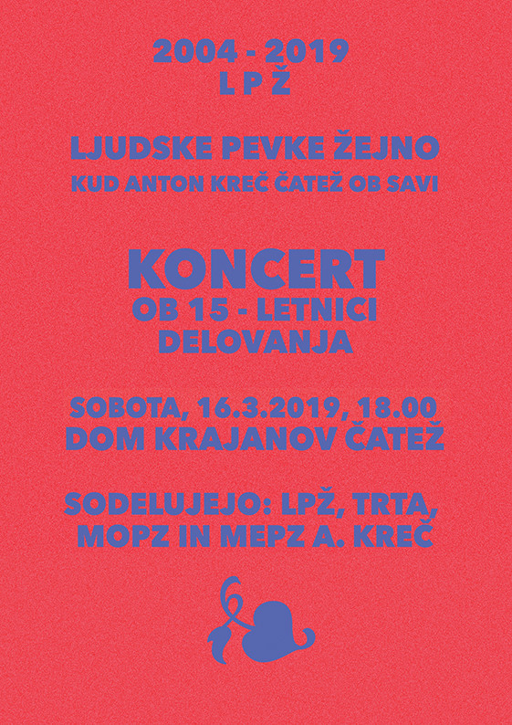 Koncert ob 15-letnici skupine Ljudske pevke Žejno