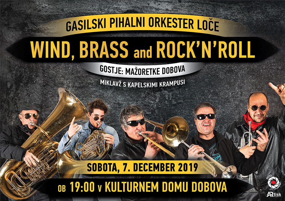 Koncert Wind, Brass and Rock’n’ Roll
