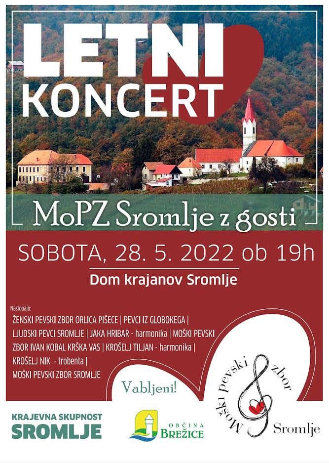 Letni koncert MoPZ Sromlje