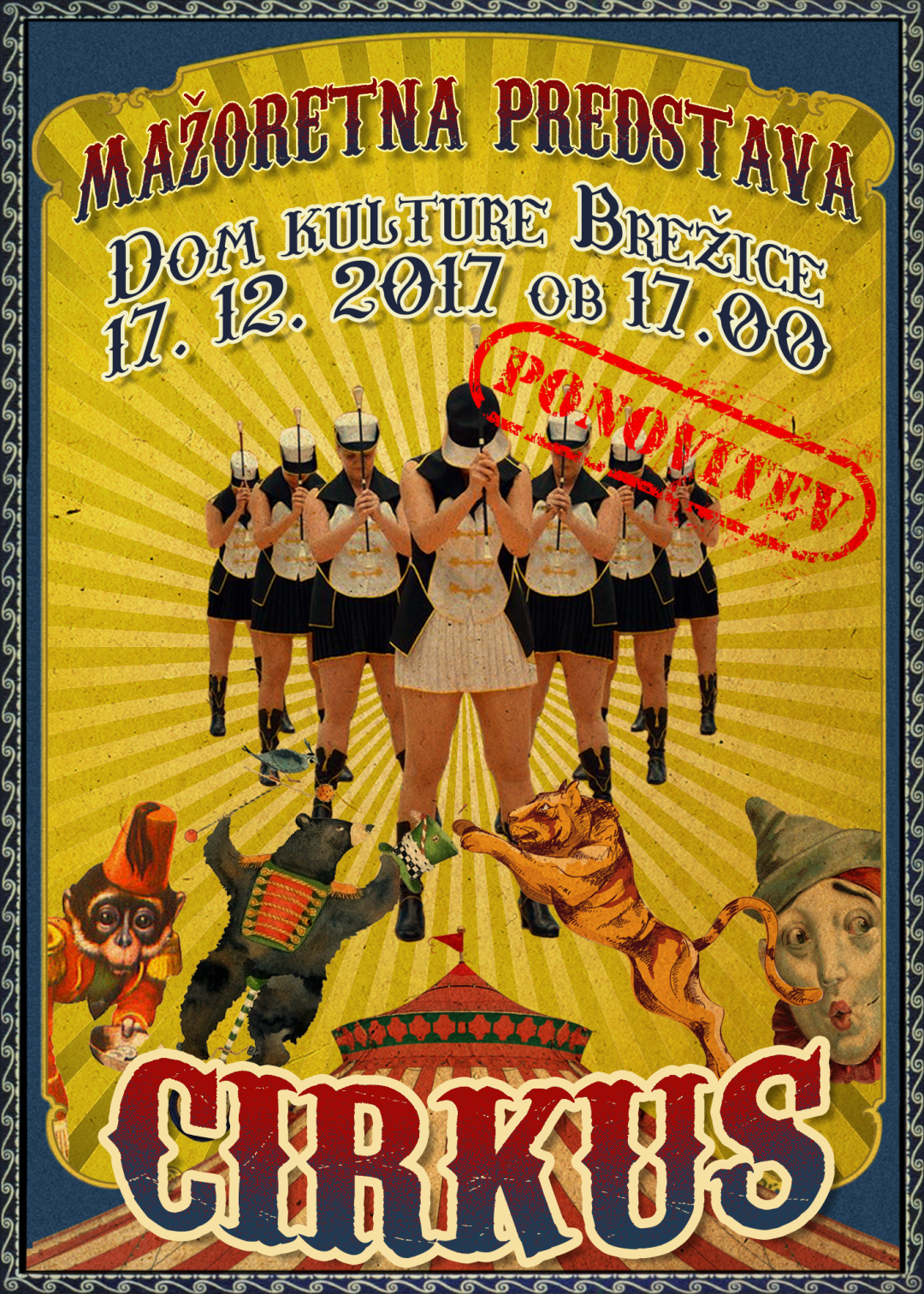 Mažoretna predstava Cirkus - ponovitev