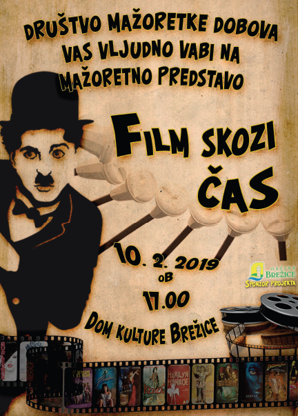 Mažoretna predstava Film skozi čas