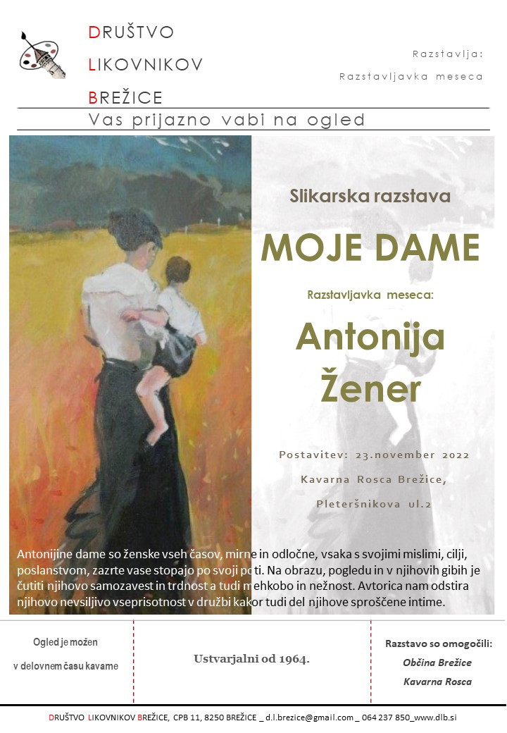 Moje dame - slikarska razstava