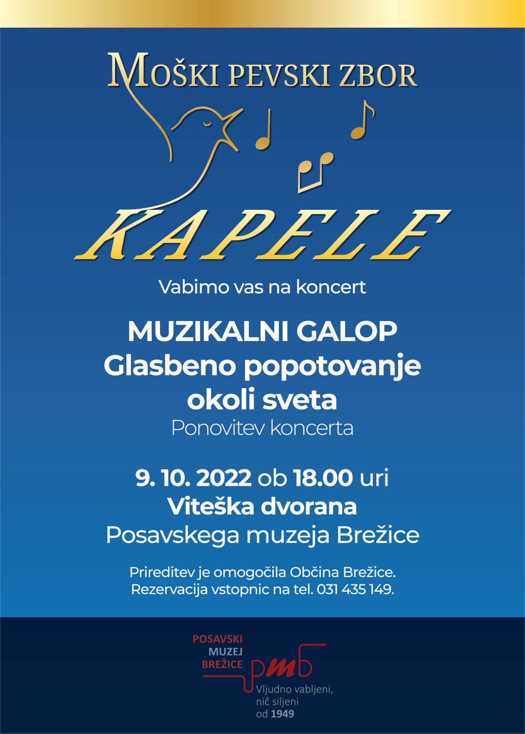 MUZIKALNI GALOP - koncert MoPZ Kapele