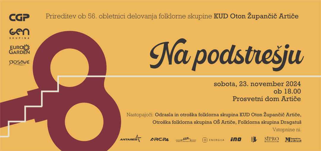 Na podstrešju - prireditev FS KUD Oton Župančič Artiče