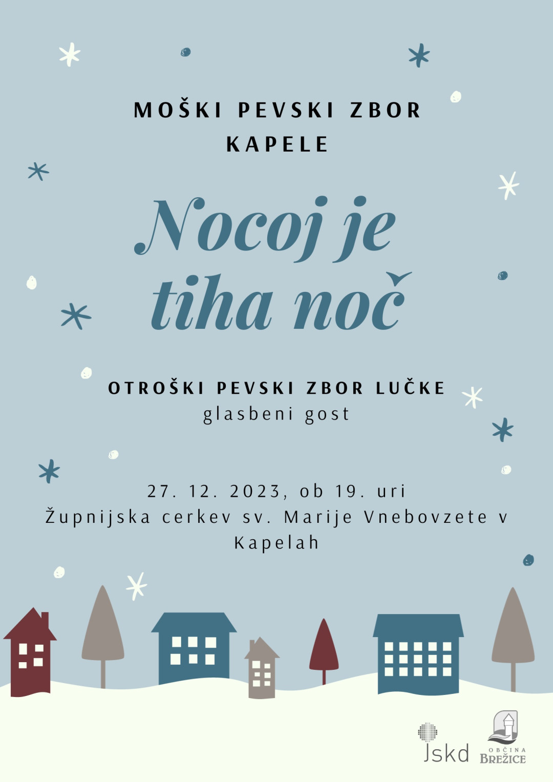 Nocoj je tiha noč - koncert MoPZ Kapele