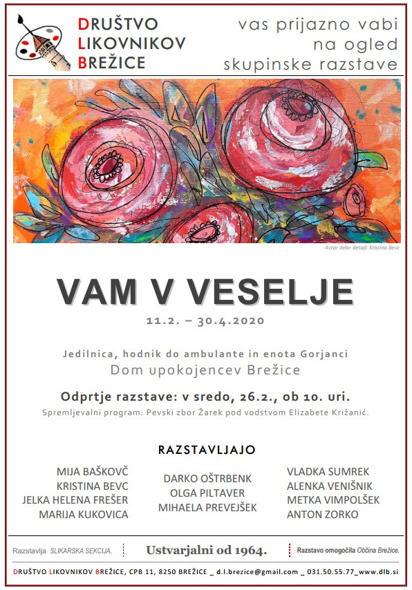 Odprtje skupinske rasztave Vam v veselje