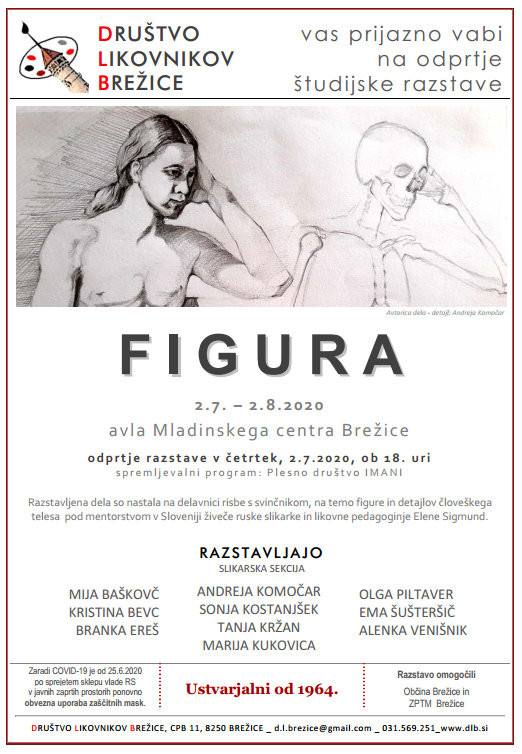 Odprtje študijske razstave - Figura