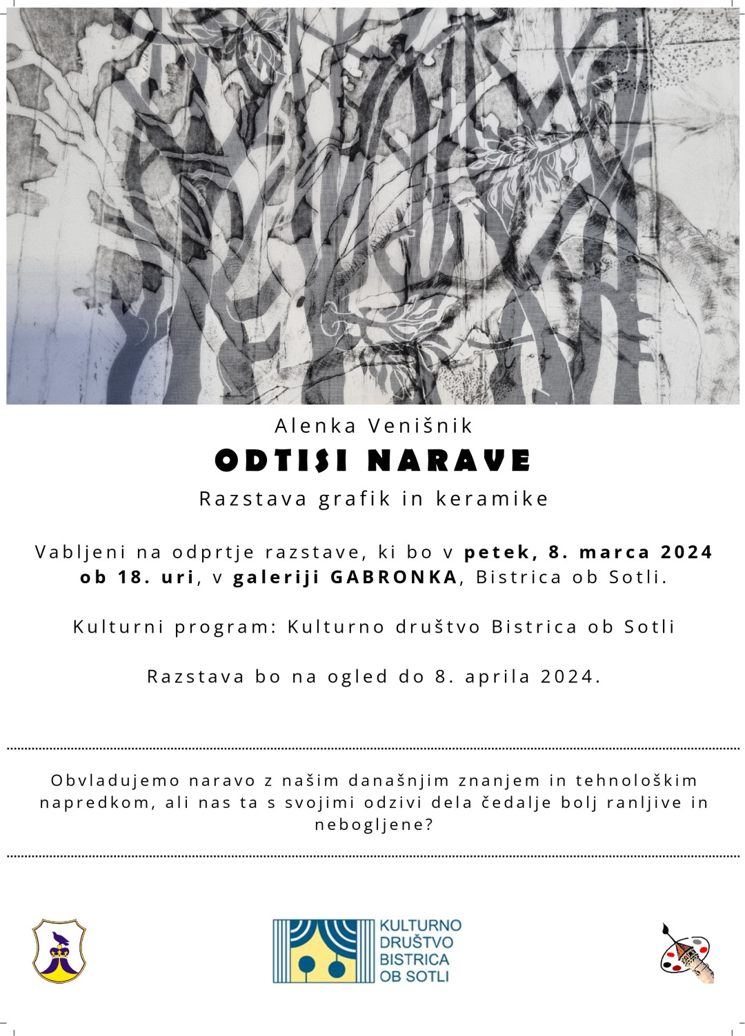 Odtisi narave - razstava