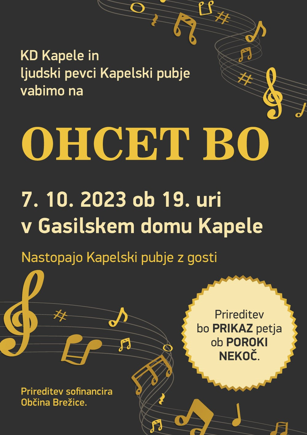 Ohcet bo - prikaz petja ob poroki nekoč