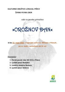 Orožnov dan - koncert