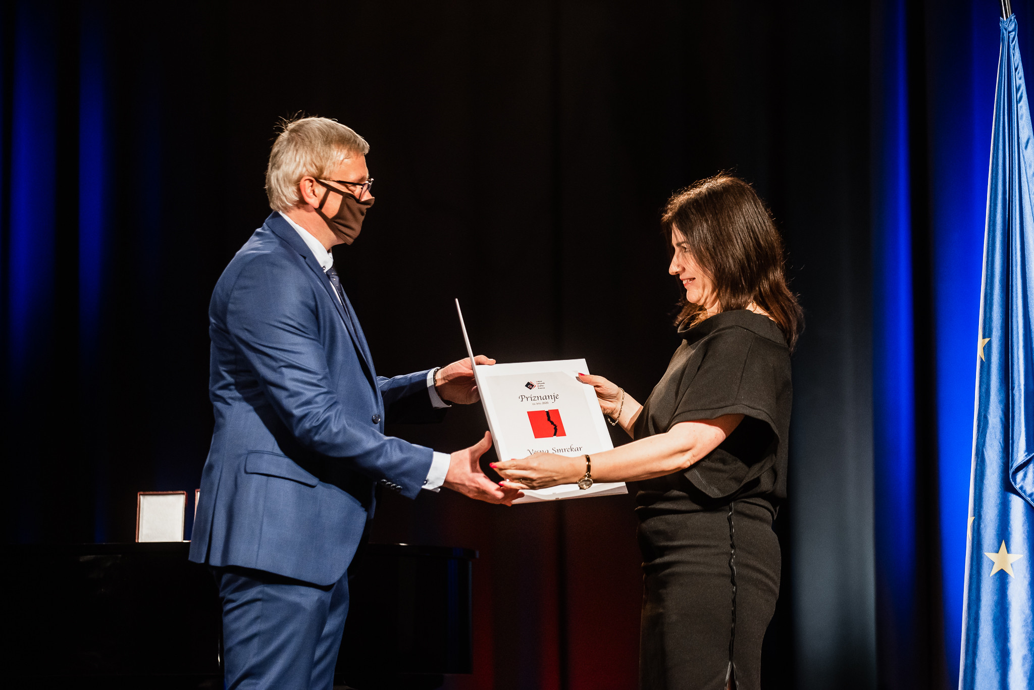 Osrednja občinska slovesnost ob slovenskem kulturnem prazniku v Brežicah - 6. 2. 2021