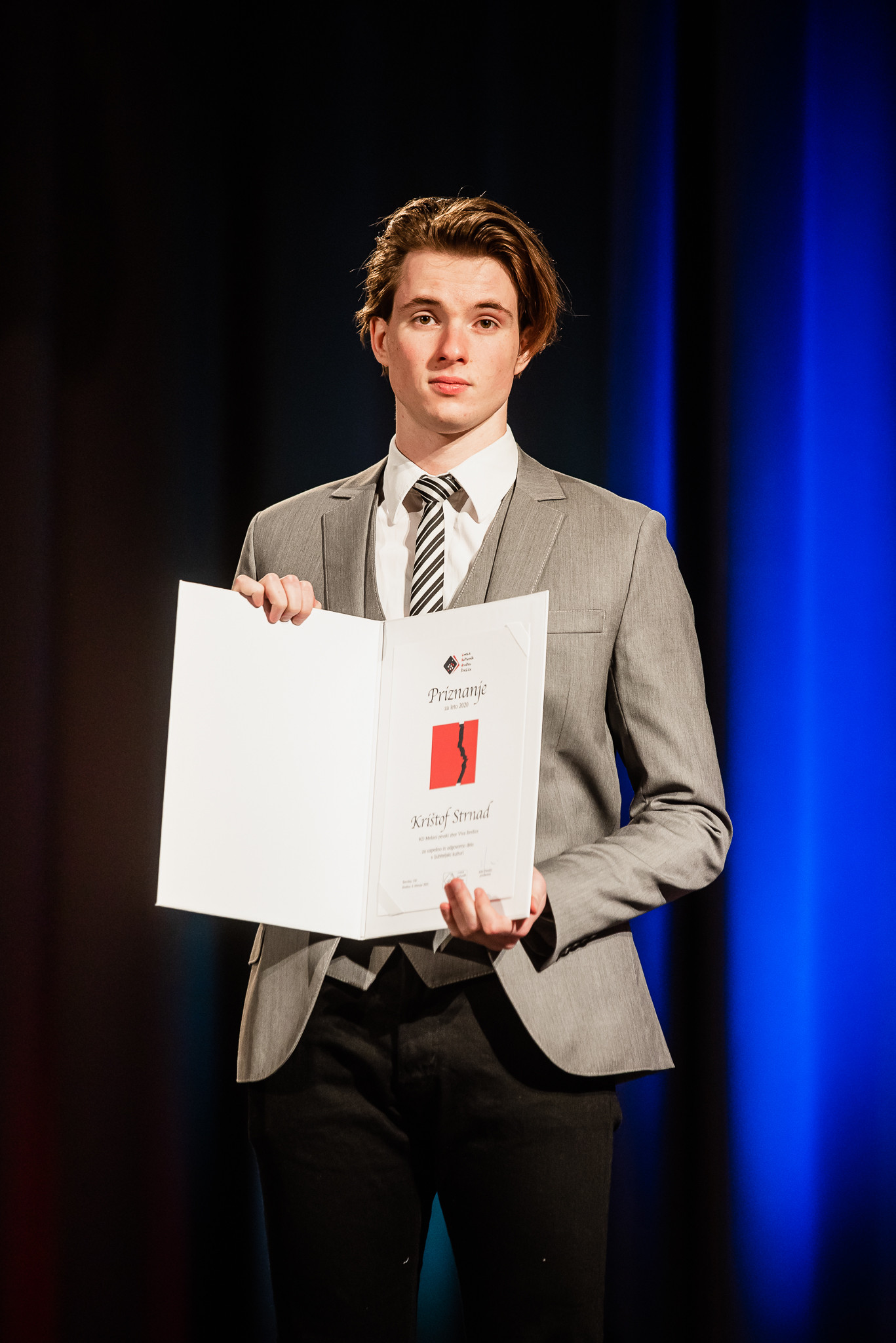 Osrednja občinska slovesnost ob slovenskem kulturnem prazniku v Brežicah - 6. 2. 2021