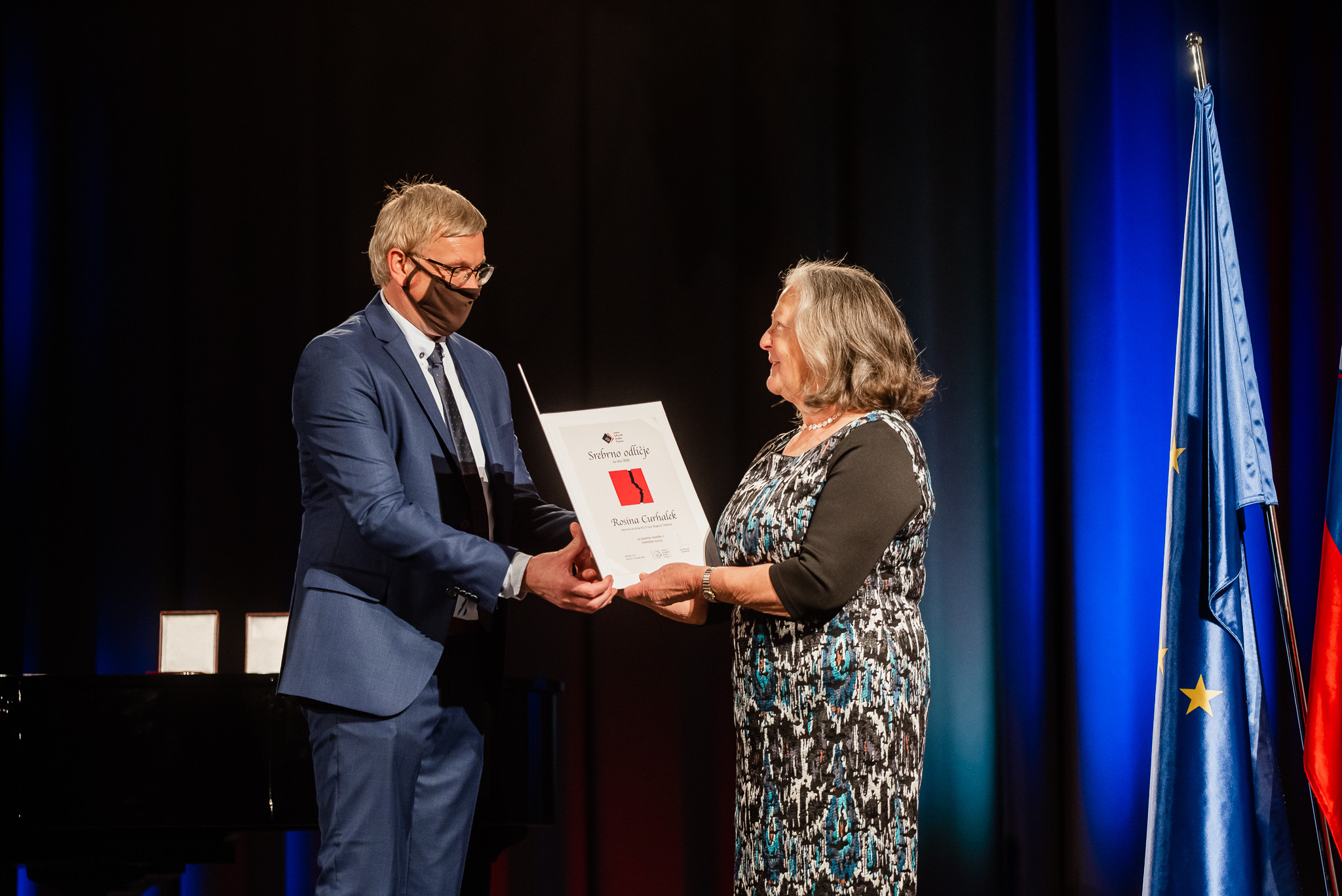 Osrednja občinska slovesnost ob slovenskem kulturnem prazniku v Brežicah - 6. 2. 2021