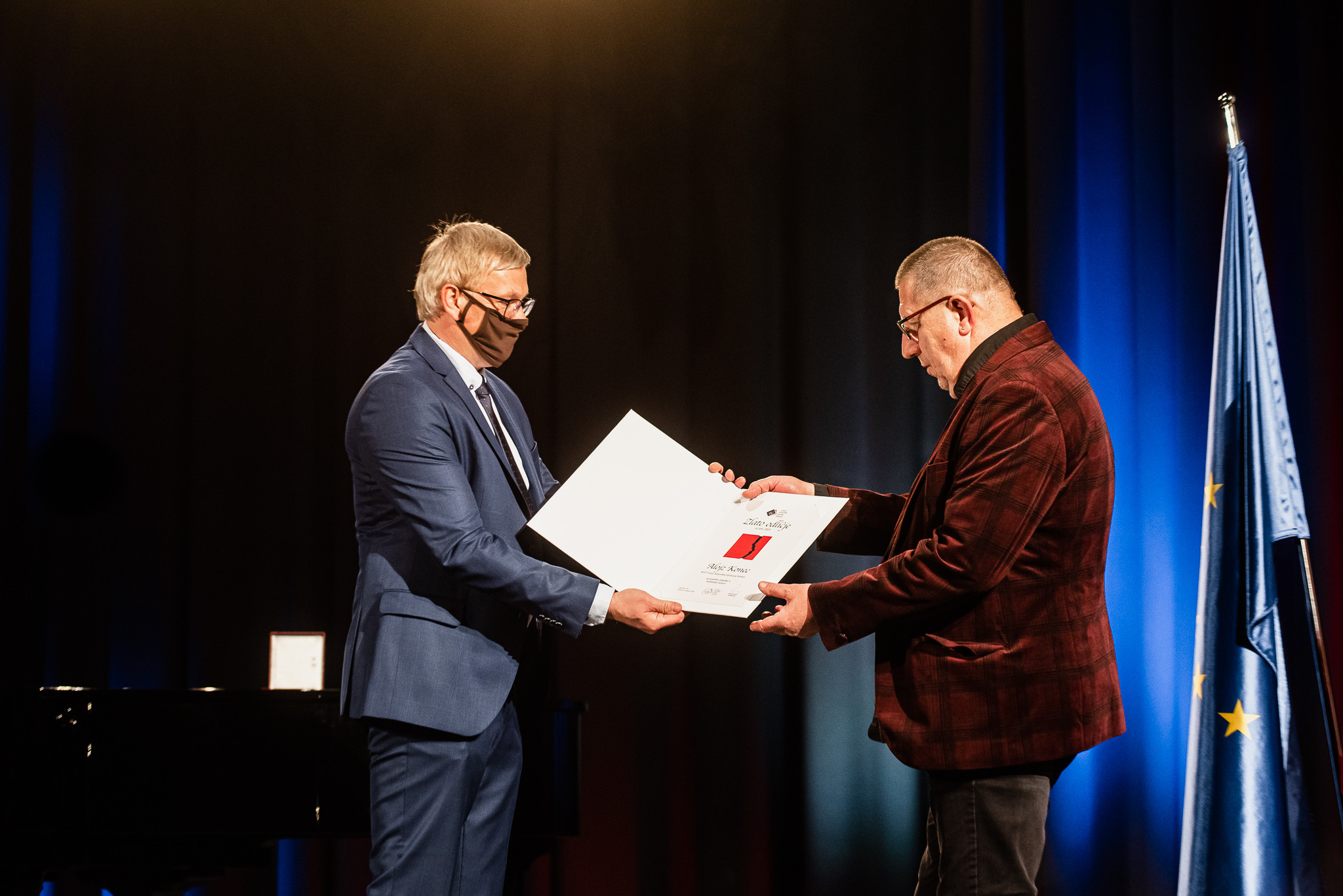 Osrednja občinska slovesnost ob slovenskem kulturnem prazniku v Brežicah - 6. 2. 2021