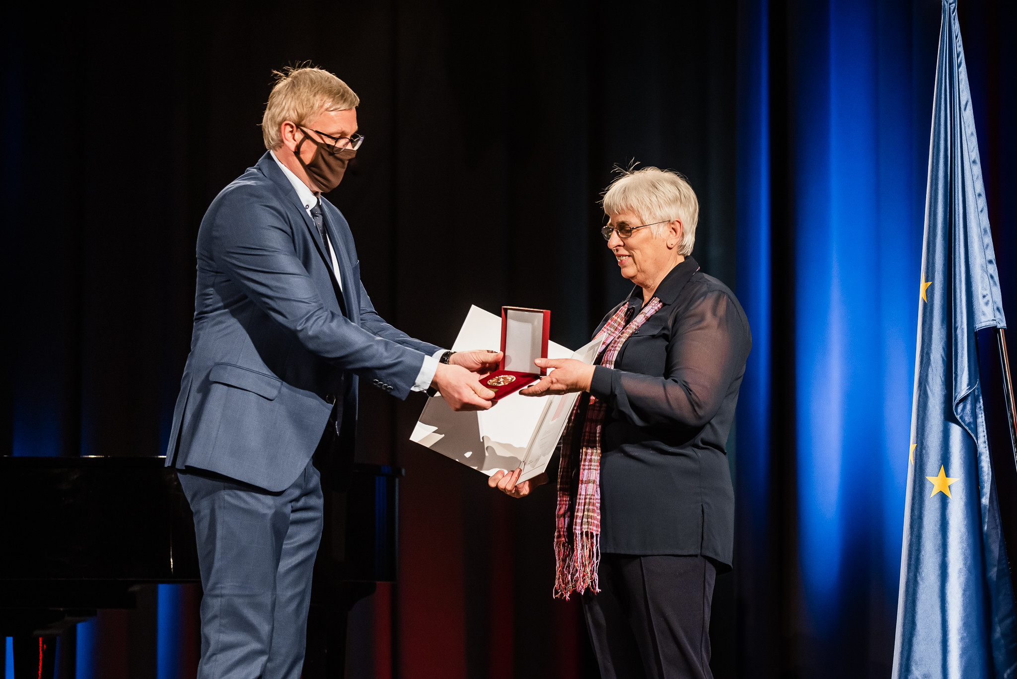 Osrednja občinska slovesnost ob slovenskem kulturnem prazniku v Brežicah - 6. 2. 2021