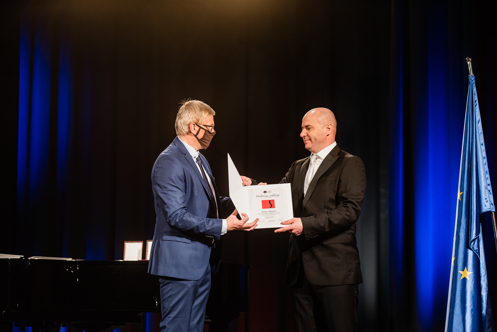 Osrednja občinska slovesnost ob slovenskem kulturnem prazniku v Brežicah - 6. 2. 2021